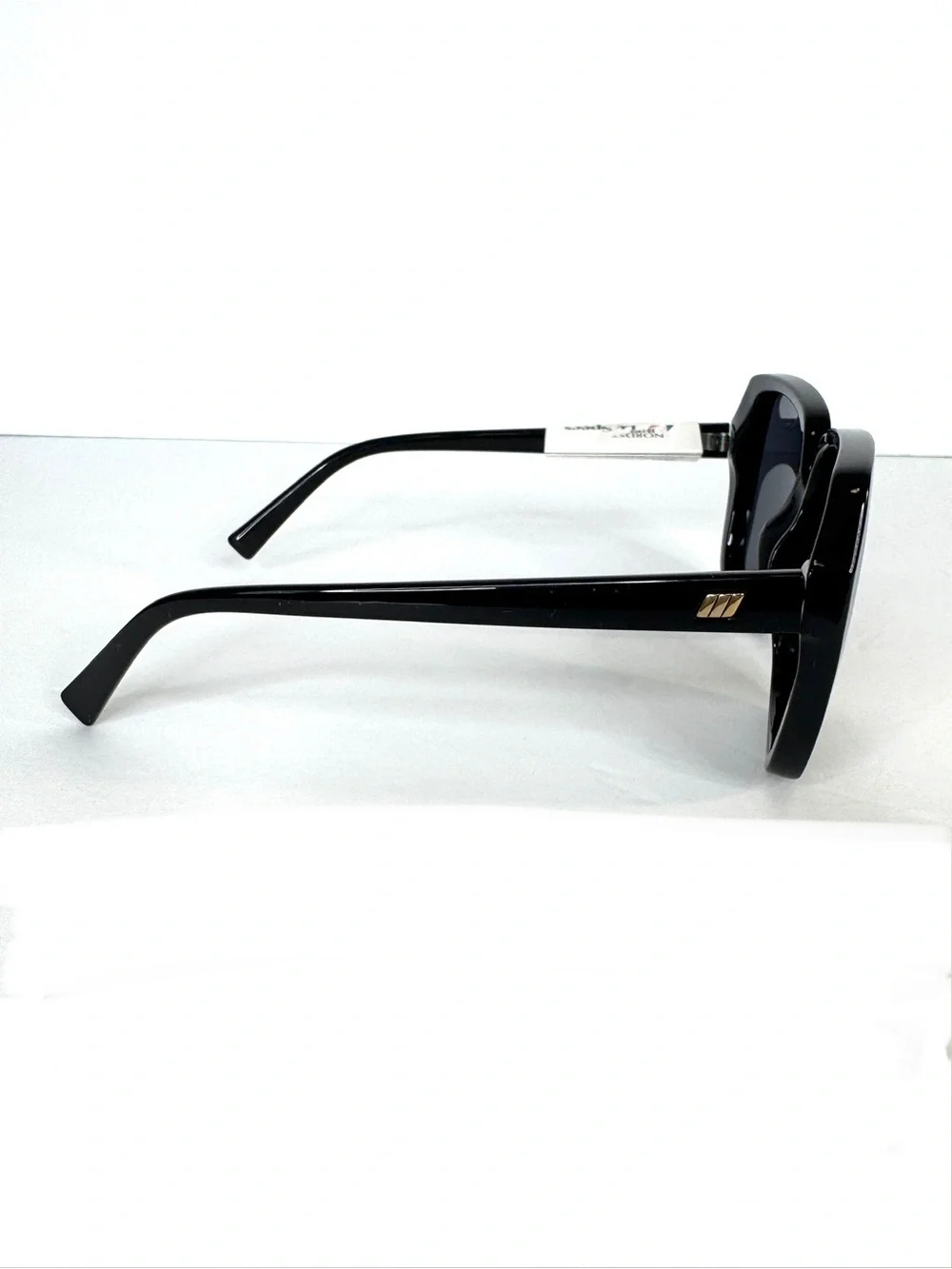 LE SPECS FroFro Alt Fit Polarized Sunglasses Black 56mm Gradient Square